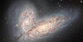 Papallona còsmica: astrònoms publiquen impressionant imatge del xoc de dues galàxies