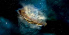 Descobreix la grandària dels forats negres supermassius amb la nova animació de la NASA